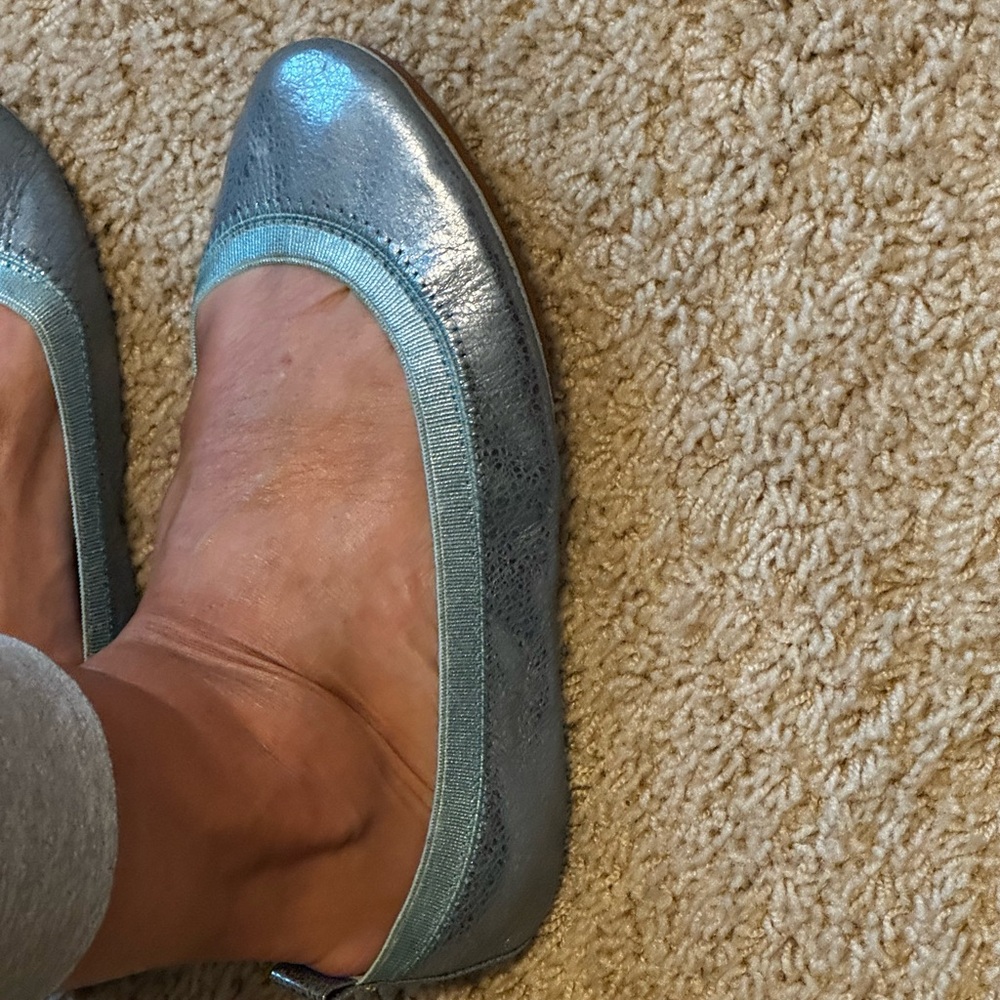 Yosi Samra Blue Women’s Shoe - Picture 5 of 7